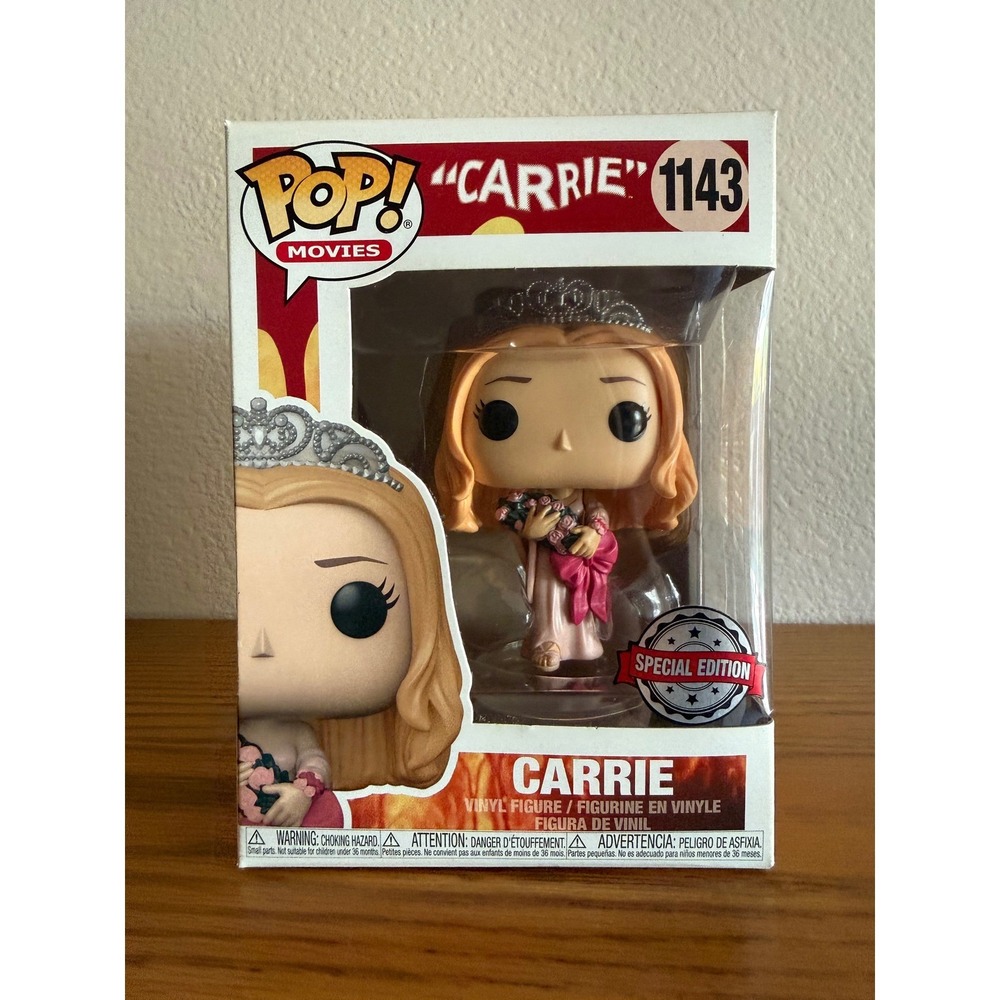 Funko Pop Movies Carrie 1143 Special Edition Vinyl Figure Horror Prom Dress